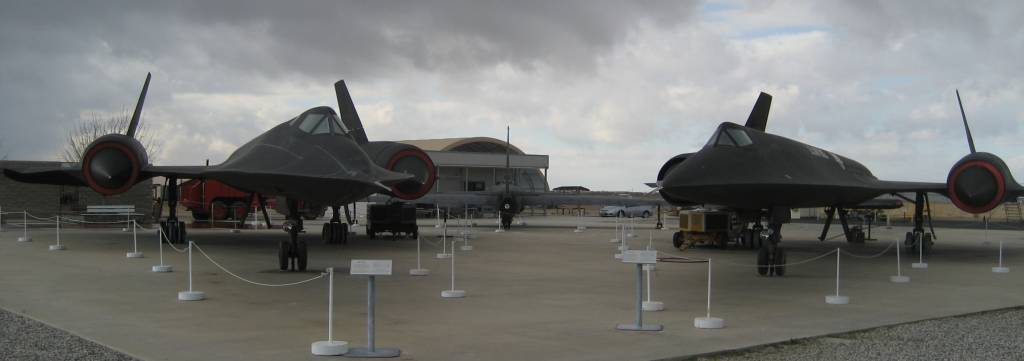 A-12 and SR-71 in Palmdale, CA