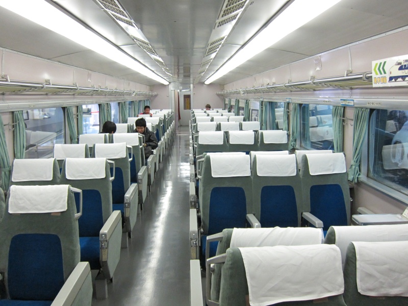 Tokyo Train Museum - Bullet Train (interior)